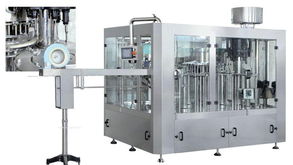 沖洗 灌裝 封蓋 三合一 全自動飲瓶灌裝機批